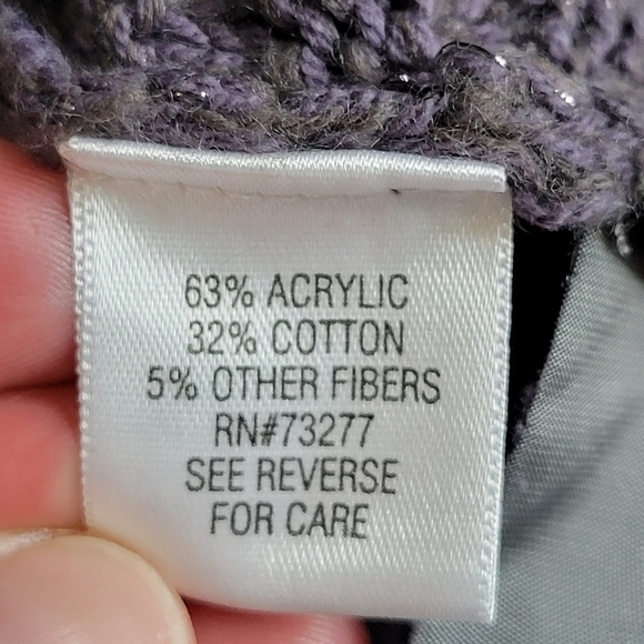 Simply Vera Vera Wang turtle neck sweater Women's Size Small gray - Picture 4 of 9